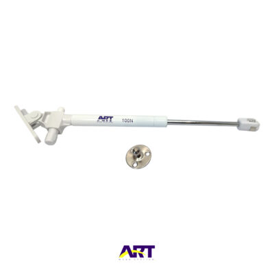 White pump jack with restraint