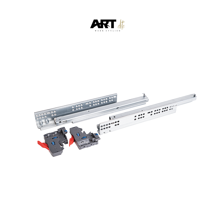 Full-length tandem rail with 3D bracket