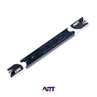 3-piece black plated safety rail